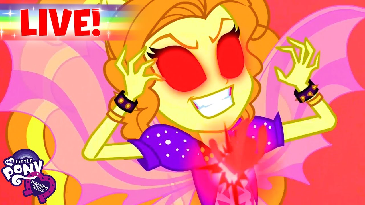 🔴 Equestria Girls LIVE 🔮 ALL MOVIES MARATHON 🎥 Full Movies Children's Cartoon | MLP EG