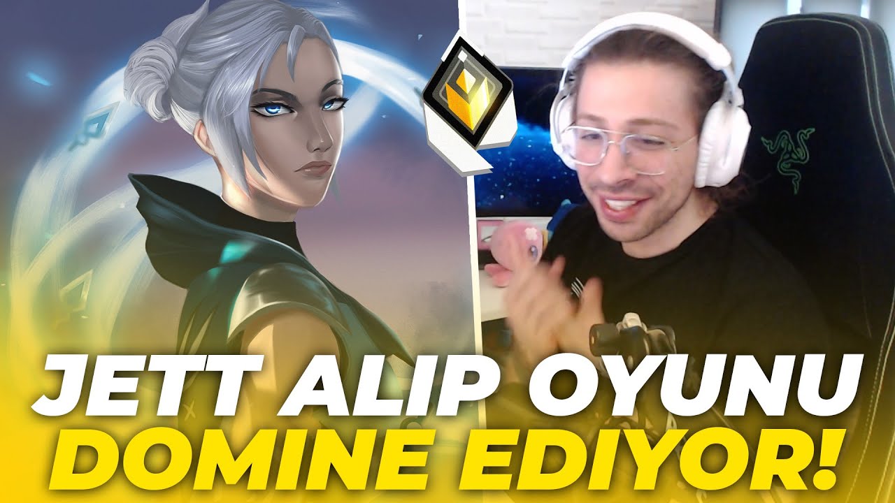 CombatRy - JETT ALIP OPERATORLE OYUNU DOMINE EDIYOR! (Valorant)