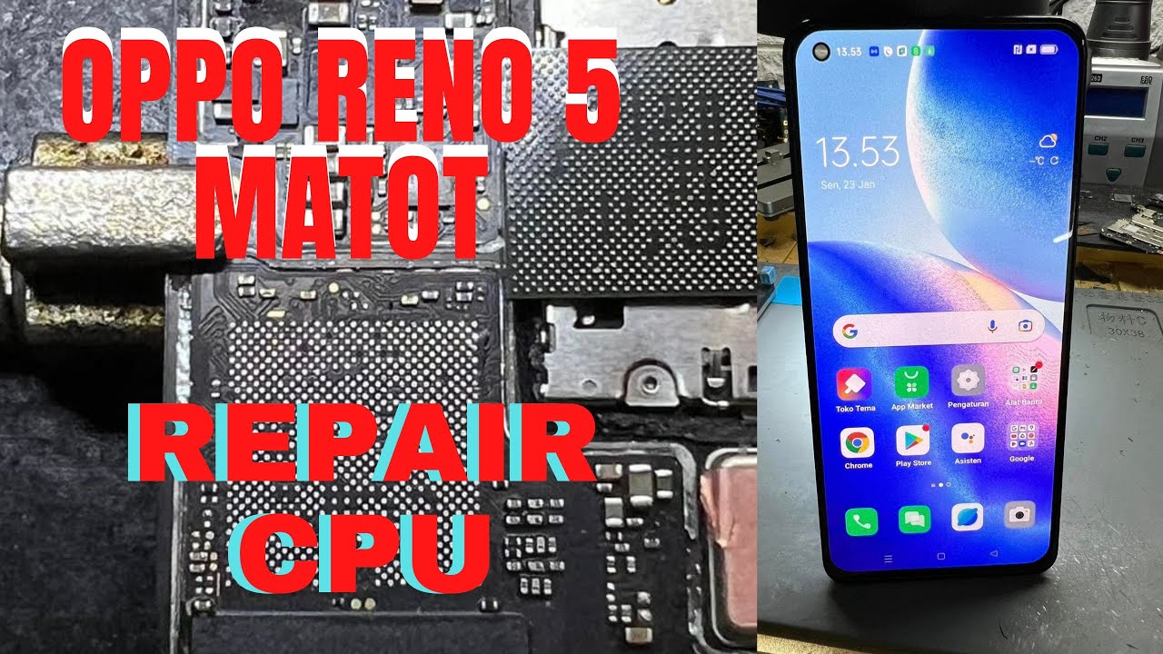 OPPO RENO 5 CPH 2159 MATOT РЕМОНТ ПРОЦЕССОРА