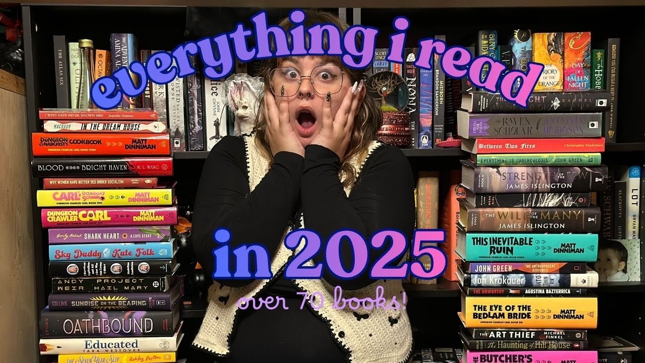 i read 75 books in 2025, heres my review of every single one of them | spoiler free reviews |