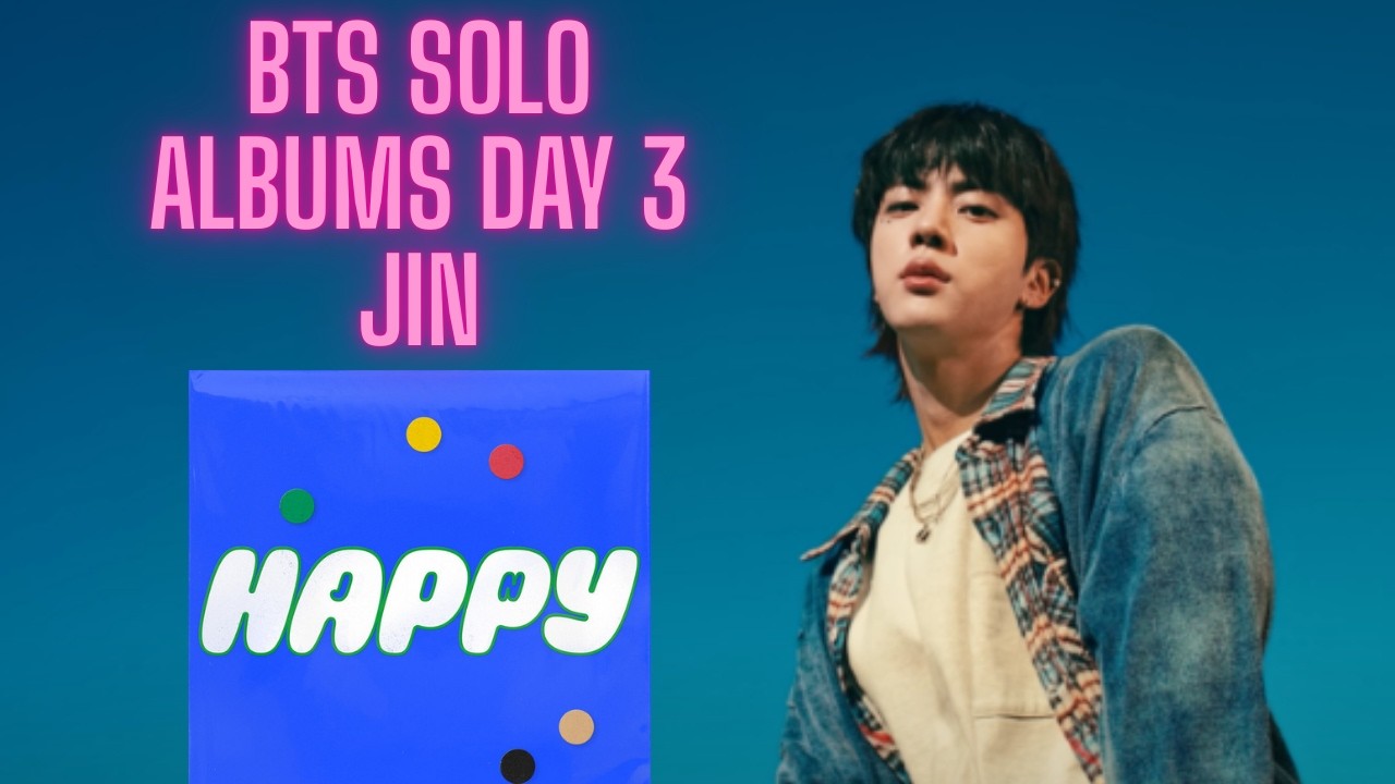 BTS Jin Happy EP ( Reaction ) FULL EP REVIEW