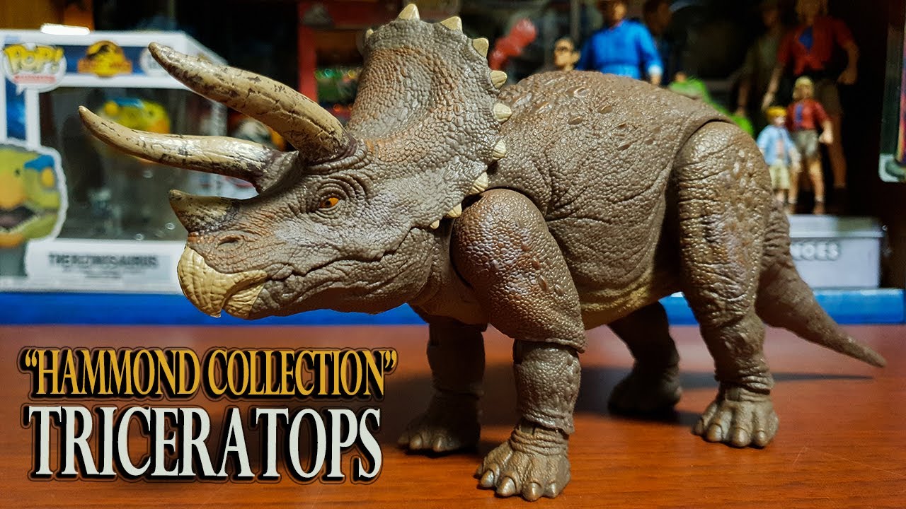 이번엔 트리케라톱스 피규어의 끝판왕? 마텔 2022 쥬라기공원 해먼드 컬렉션 트리케라톱스