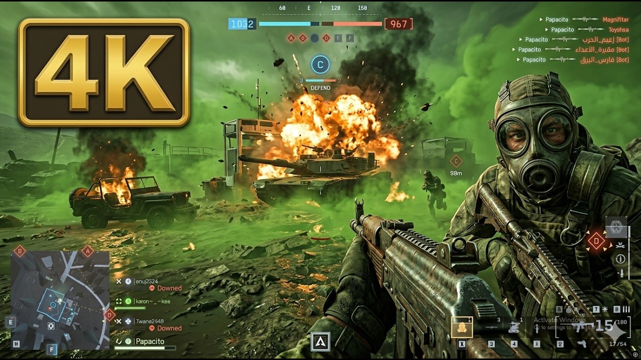 BF6 Contaminated Map is ABSOLUTE CHAOS 🔥