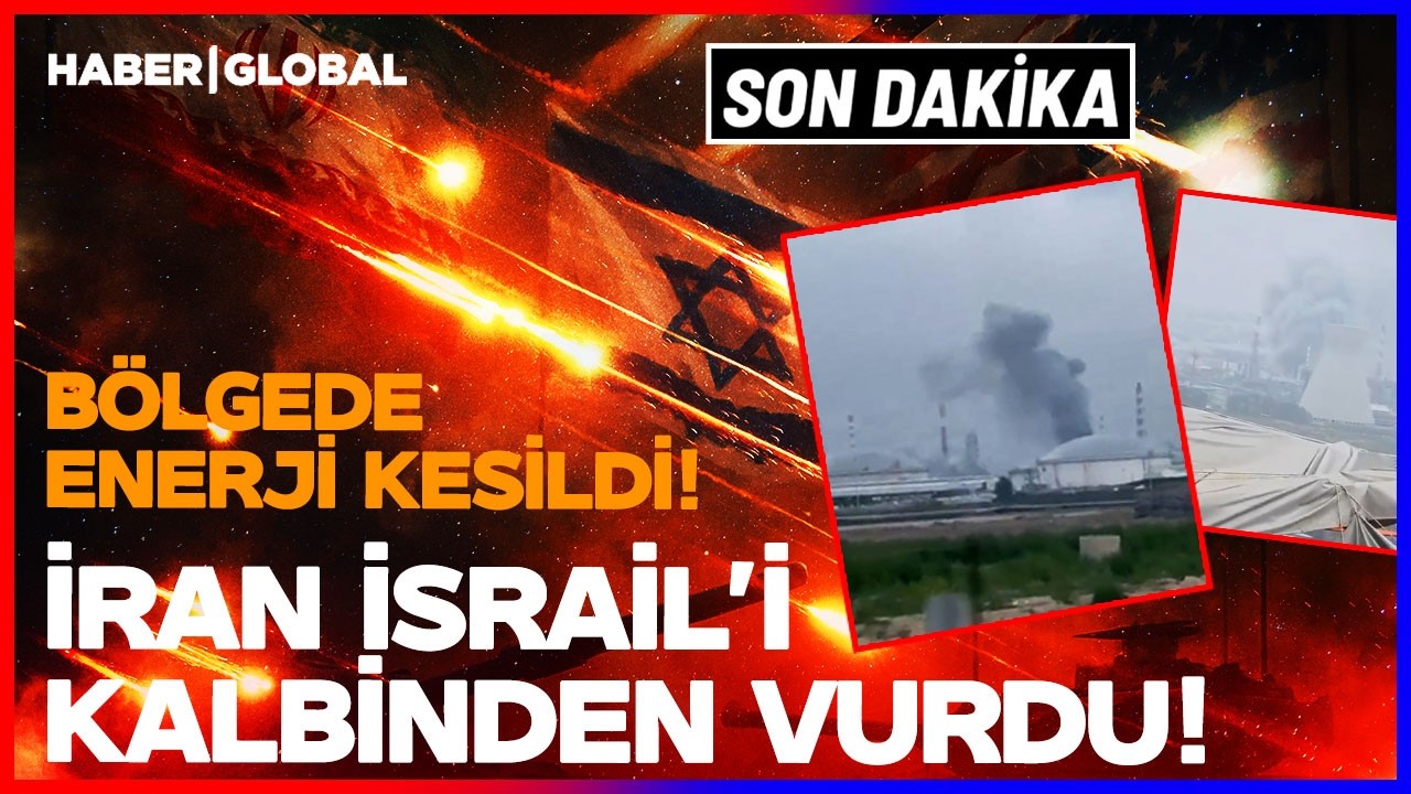 NETANYAHU ÇILDIRDI! İRAN İSRAİL'İ FENA VURDU! Bölgede Enerji Kesildi!