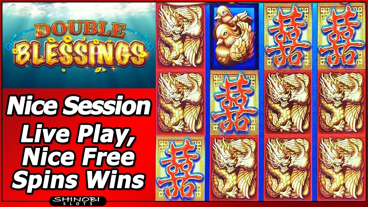 Double Blessings Slot - Nice Session, Live Play and Nice Bonus Wins