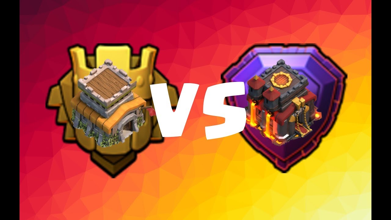 EPIC TH8 ATTACK TO LEGENDS TH10! TH8 VS. TH10 ATTACKS