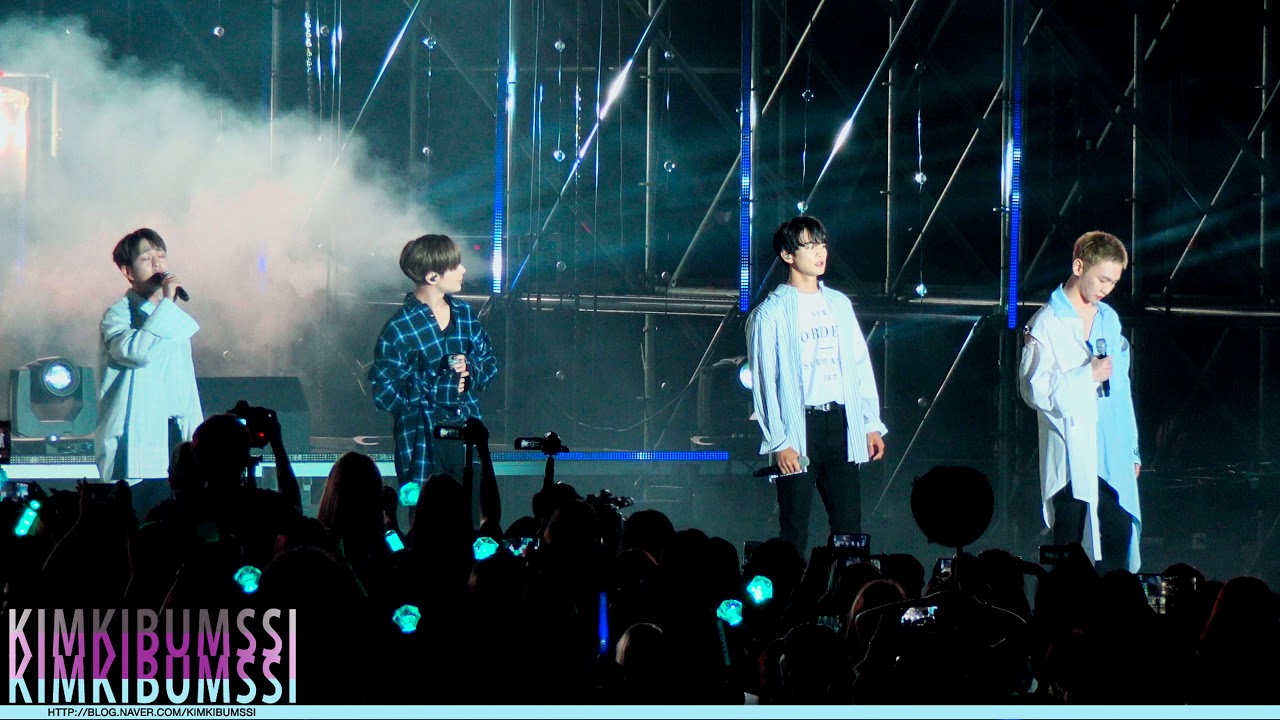 [4K] 180825 레저춘천K-POP메가콘서트 _ SHINee _ 아름다워 (Beautiful) + 방백 (Aside) + Tonight + 네가 남겨둔 말 (Our Page)
