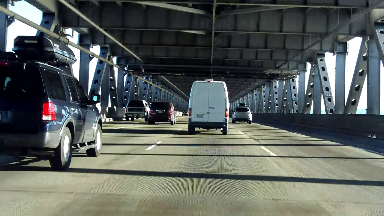 San Francisco - Oakland Freeways & Bridge Tour eastbound