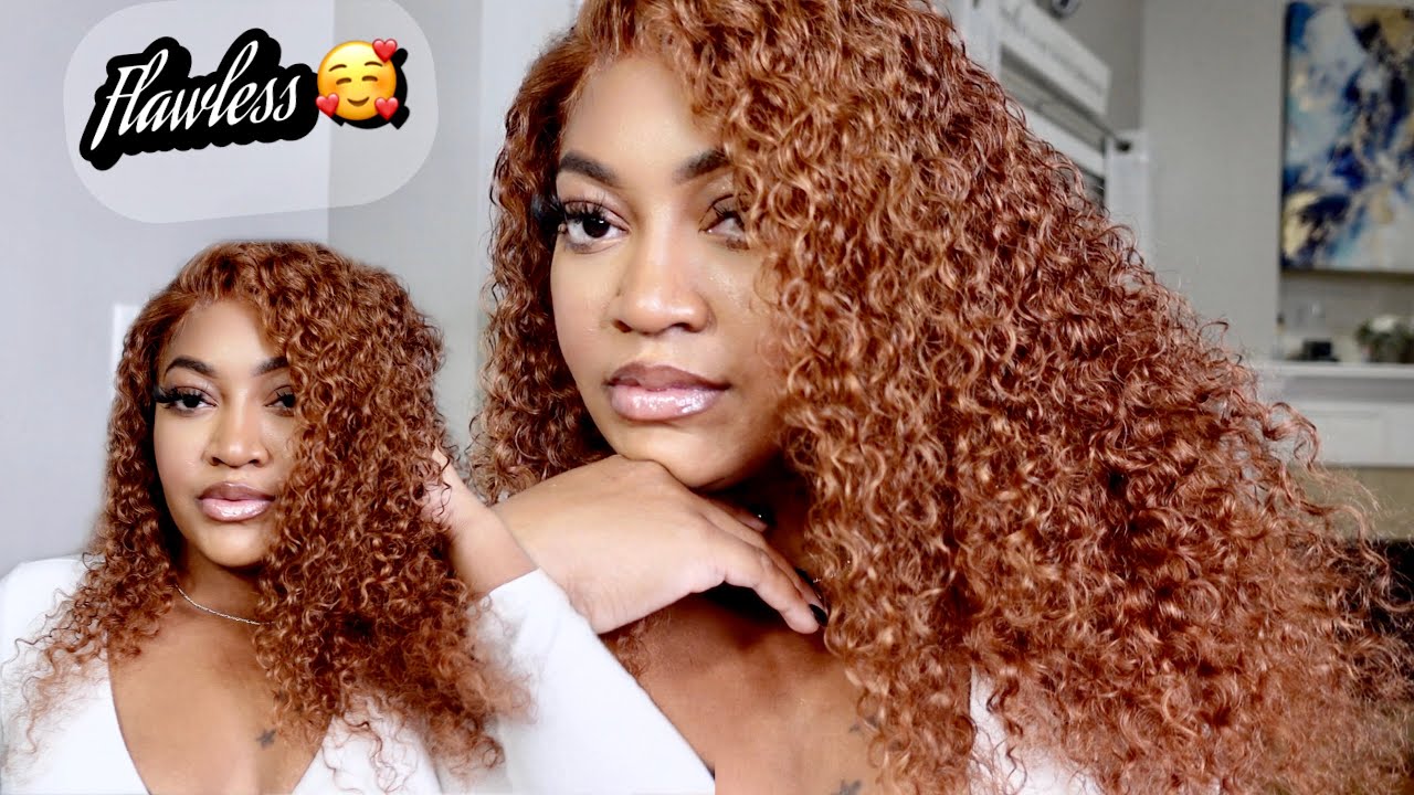 OMG! 🧡Real Bomb🔥Ginger Brown Wig For Fall&Winter| Sunber Hair