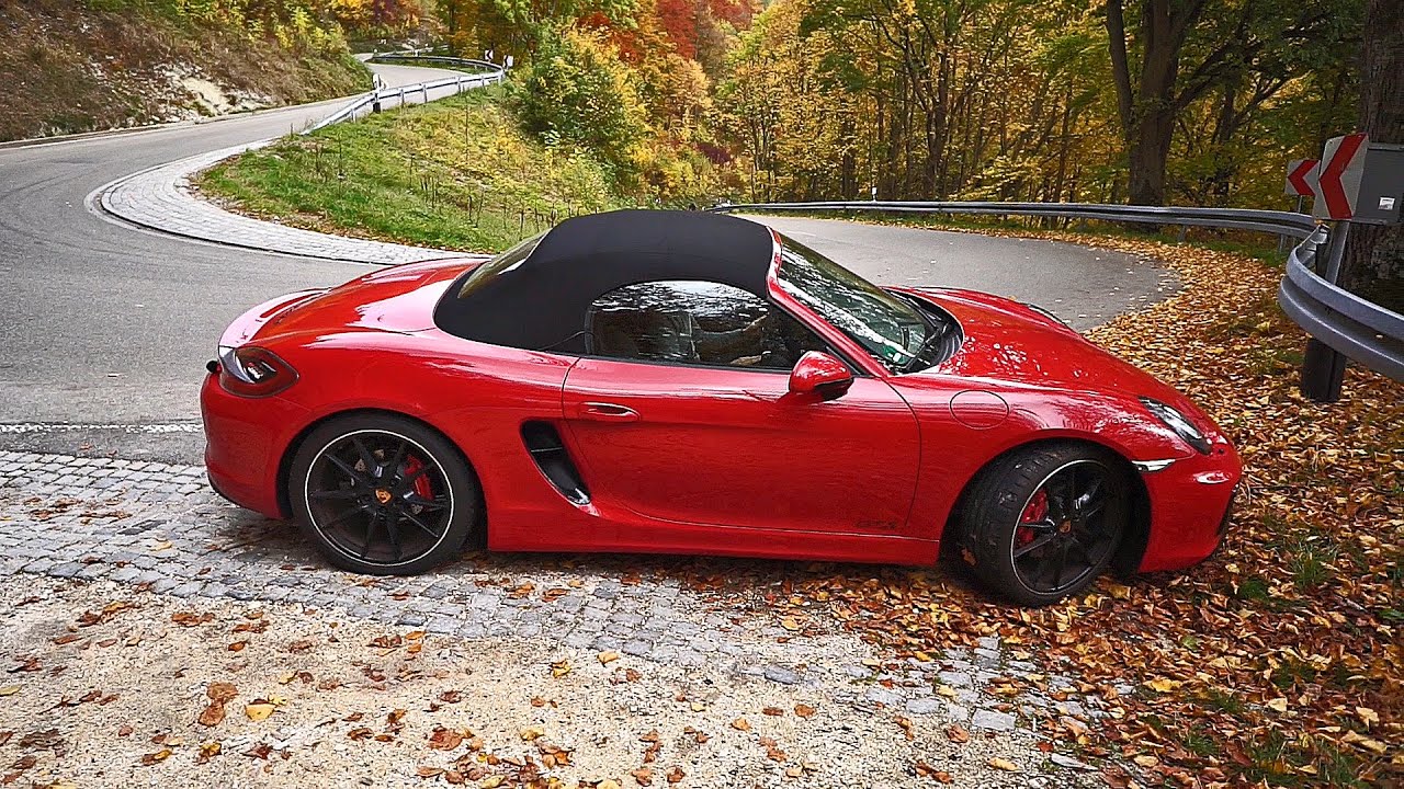 2015 Porsche Boxster GTS (Test Drive) - Start Up, Rev & Accelerate