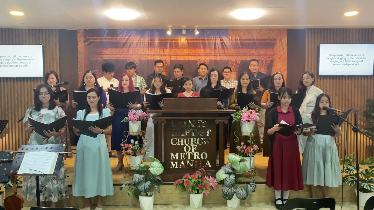 Shepherds Tell The News - Saints Baptist Church SBC Manila