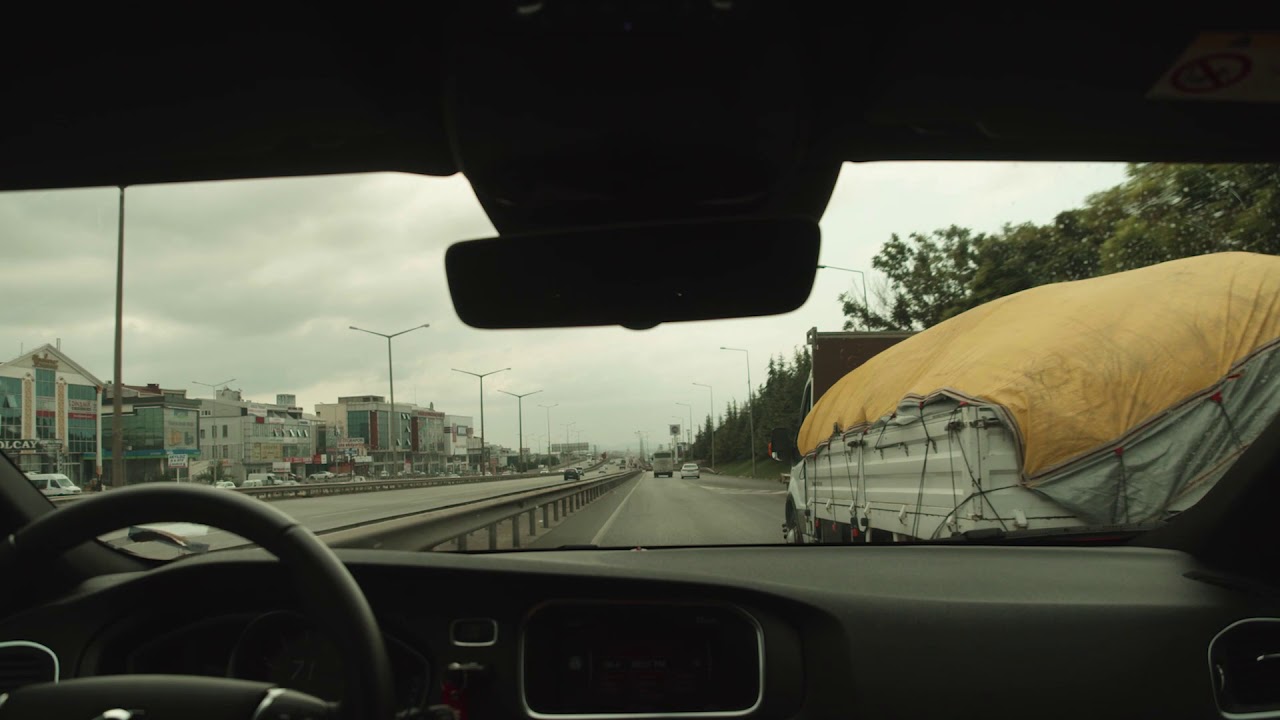 Drive from Asia to Europe via ferry ride after Bosphorus Bridge in Istanbul.