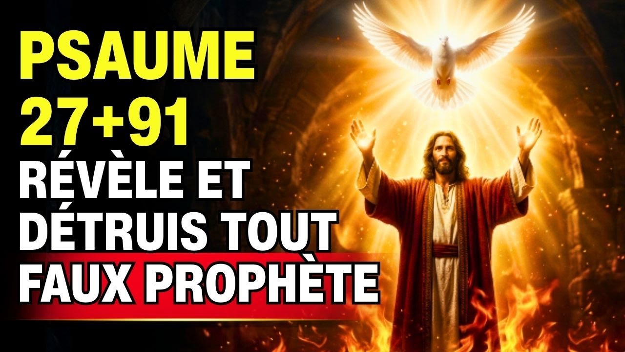 🔥 Psaume 27 + 91 Aujourd'hui : Dieu RÉVÈLE et DÉTRUIT Celui Qui Utilise Votre Nom Pour Faire le Mal