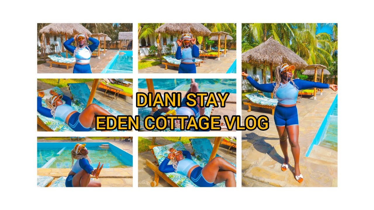VACATION STAY// WHERE I STAYED IN MALINDI//EDEN COTTAGES//MALINDI VACAY MODE