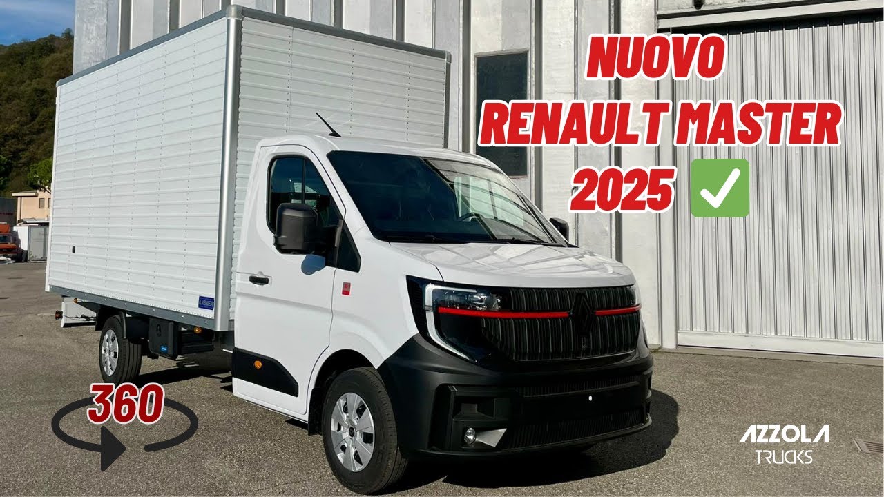 NUOVO RENAULT MASTER 2025 - Box in Alluminio da 8 EPAL