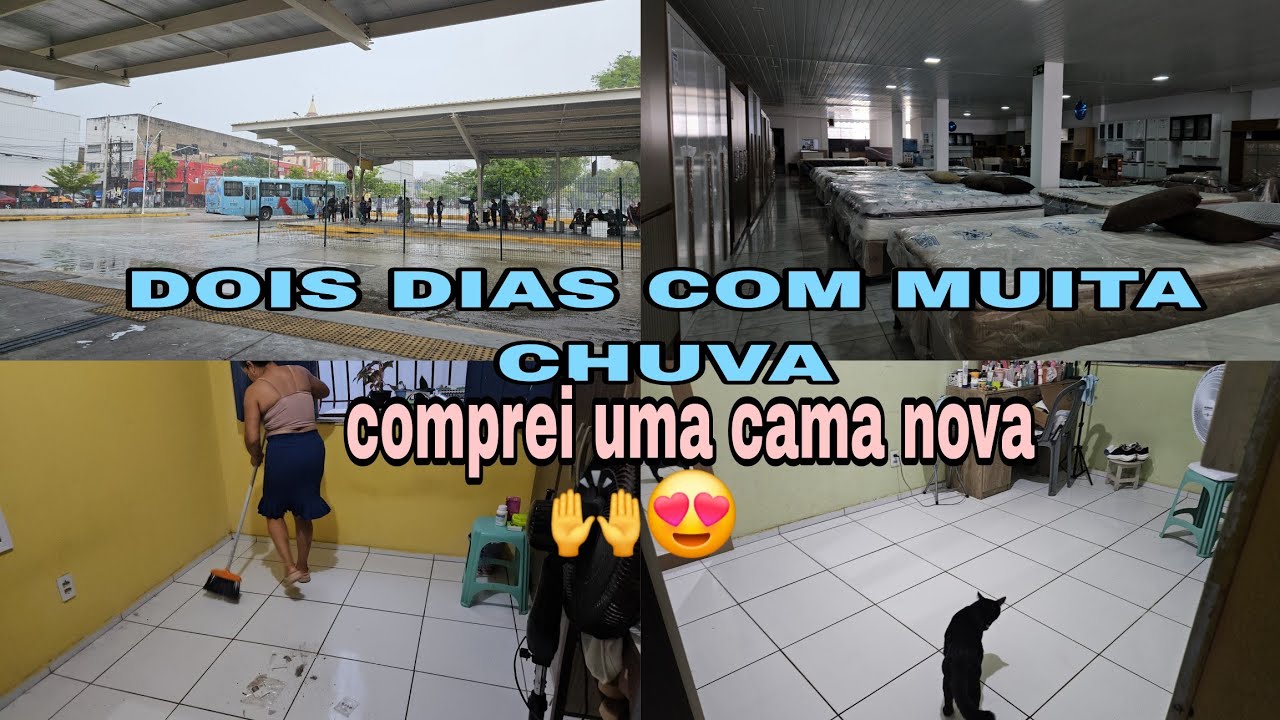  VLOG: DOIS DIAS COMIGO 🥰 COMPREI UMA CAMA NOVA 🙌❤️