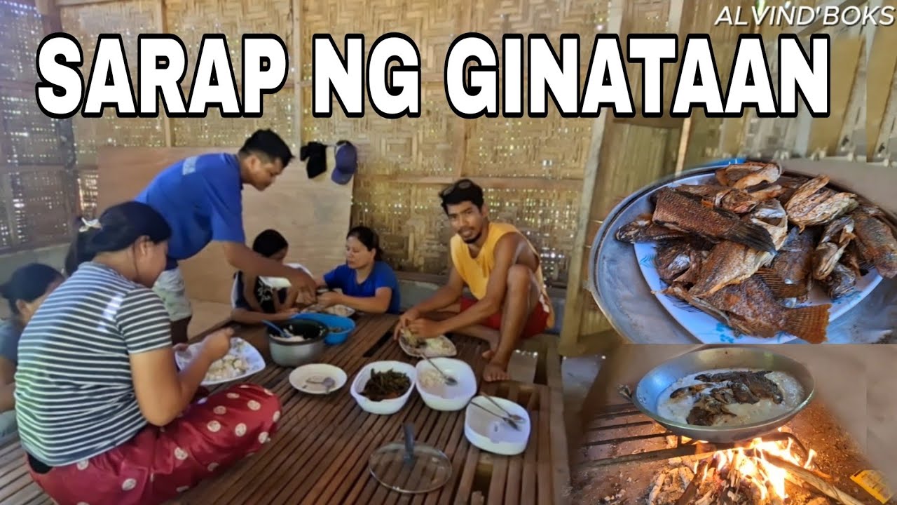 Buhay Probinsya! Ginataang Tilapia Para Sa Buong Pamilya!☺ Kain Po Mga KaBok's! 