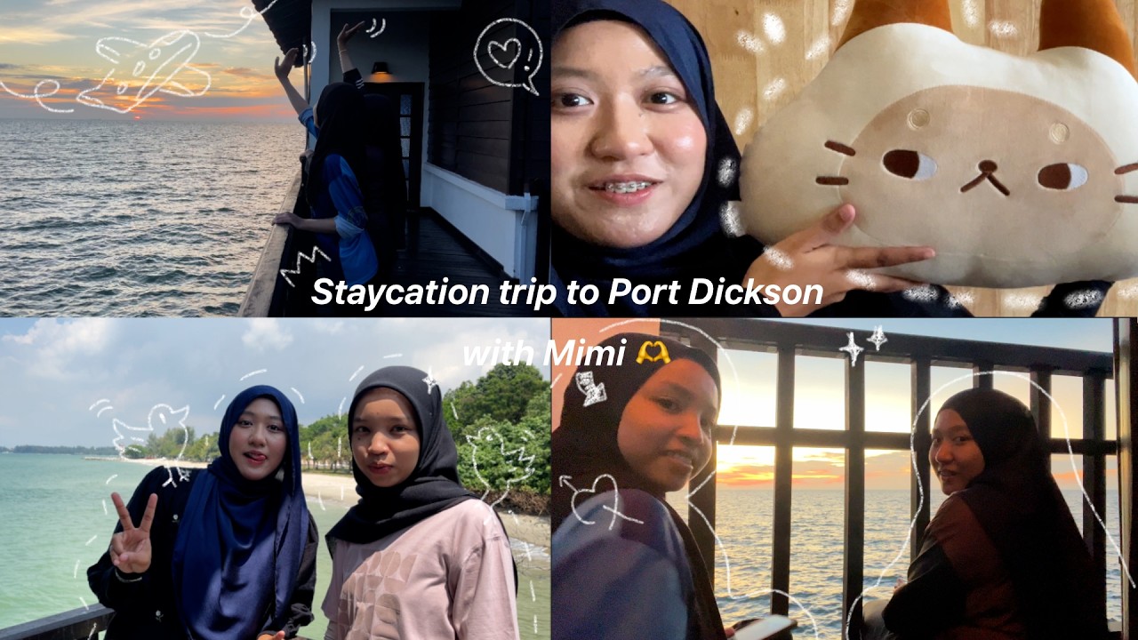 A 2d1n staycation trip to Port Dickson with ma bestie Mimi