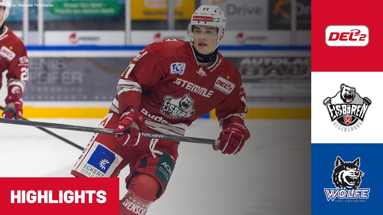 DEL2: Eisbären Regensburg vs EHC Freiburg | Highlights