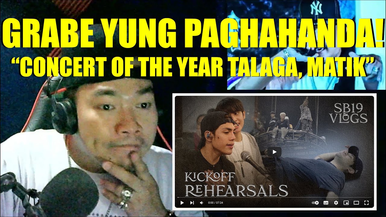 SOLID NG PREPARASYON NETO! | [SB19 VLOGS] Simula ng KICKOFF Rehearsals | REACTION VIDEO
