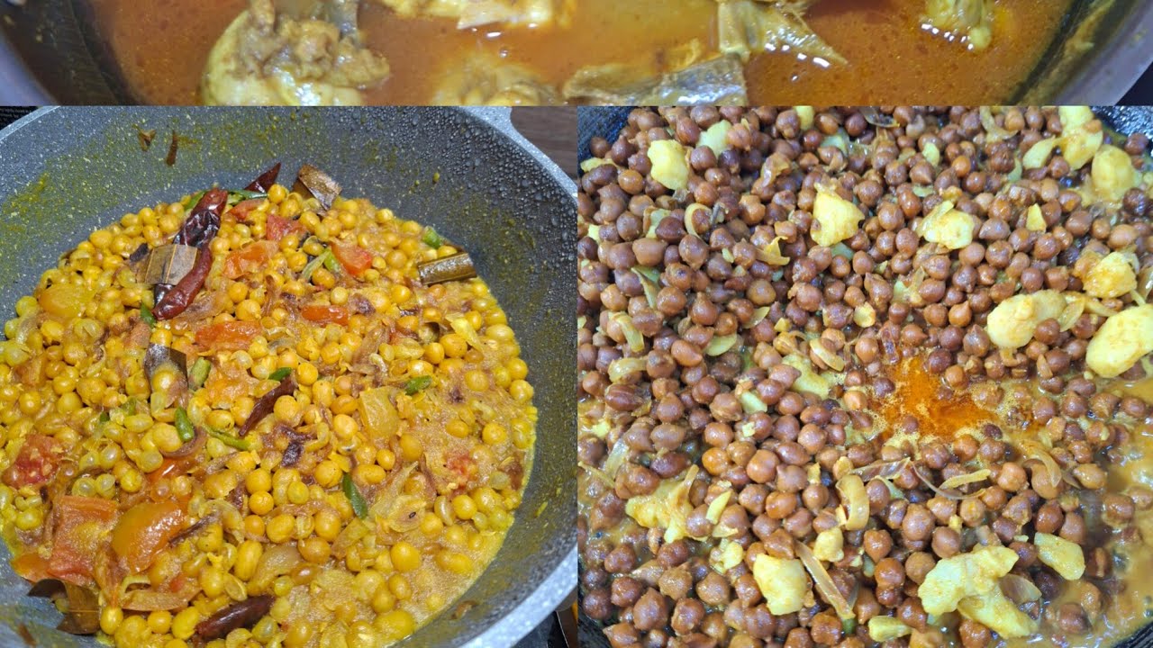 আজকের আয়োজন ছিল মুরগী ডাবলি ছোলা ডিম ভুনা আর ভাজাপোড়া... 