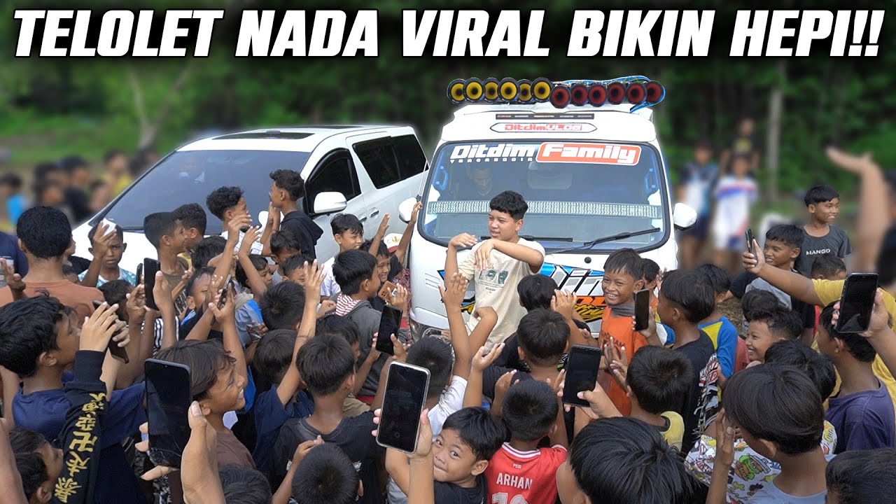 NADA TELOLET VIRAL!! DITDIM MAIN KE TEGAL FULL TELOLET MSK FT BASURI PAKAI TRGA DITDIM