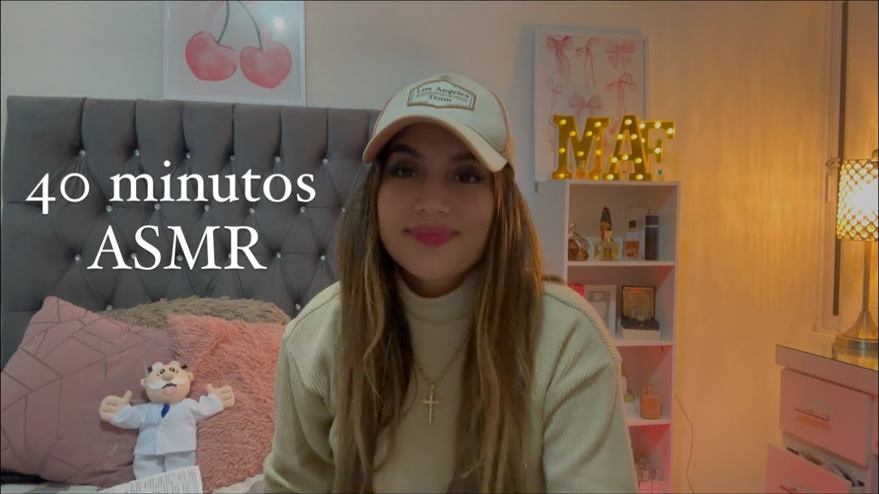 ASMR Cristiano ~ Lectura bíblica para descansar 40 minutos susurros
