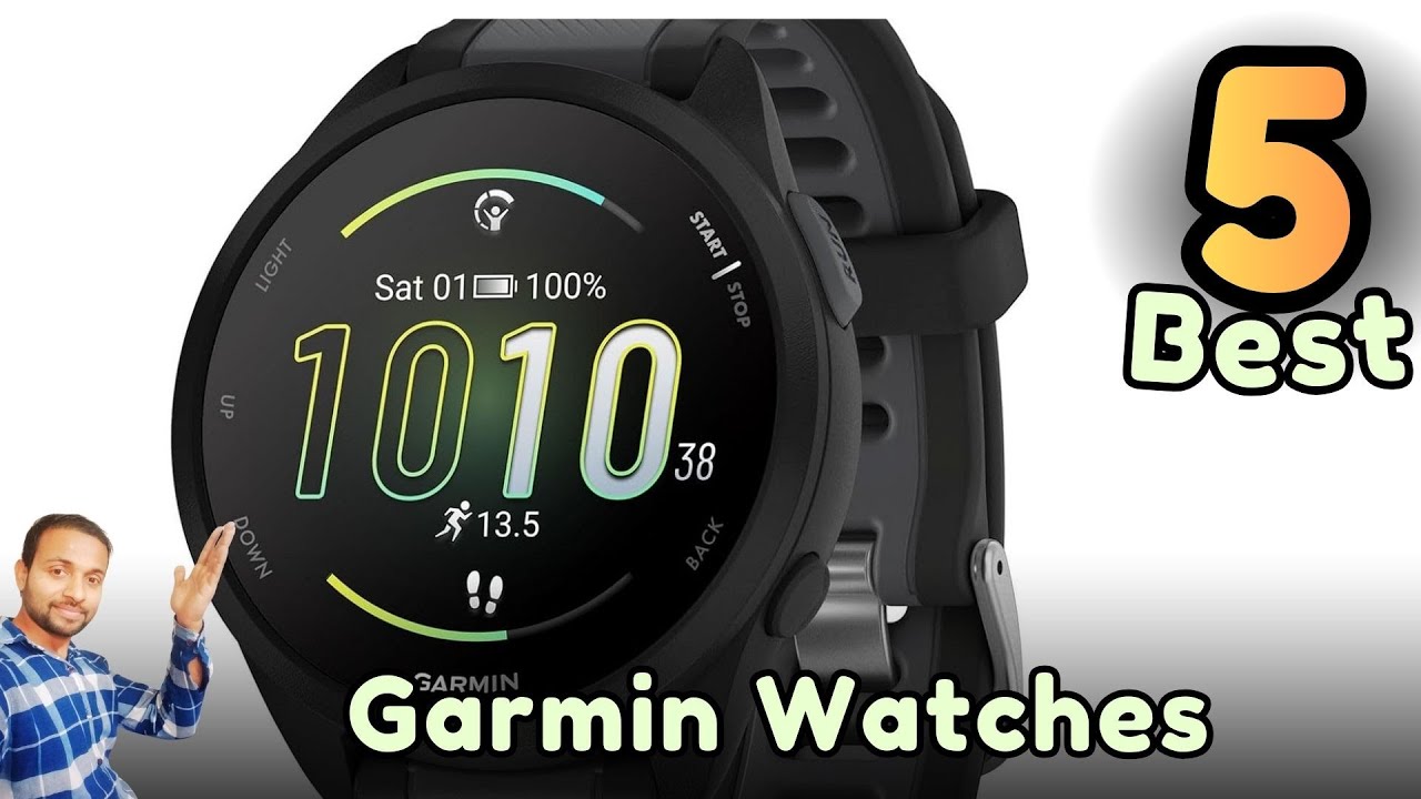 Топ-5 лучших часов Garmin с указанием цен - бюджетные часы Garmin до $$$