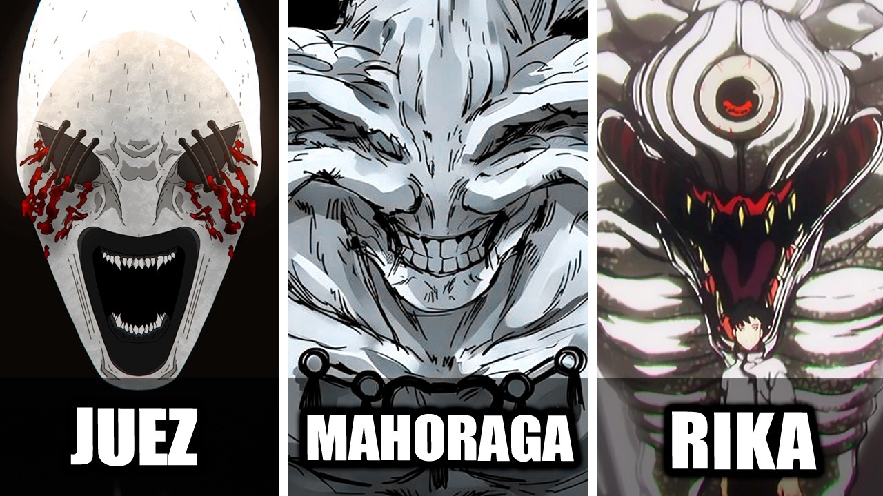 Top 10 SHIKIGAMIS m&aacute;s PODEROSOS en JUJUTSU KAISEN EXPLICADOS