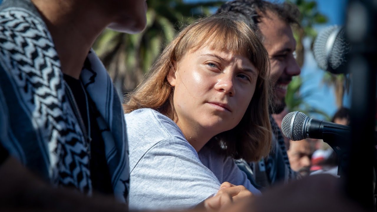 ‘Extreme injustice’: Greta Thunberg criticises Israel’s attacks on Gaza