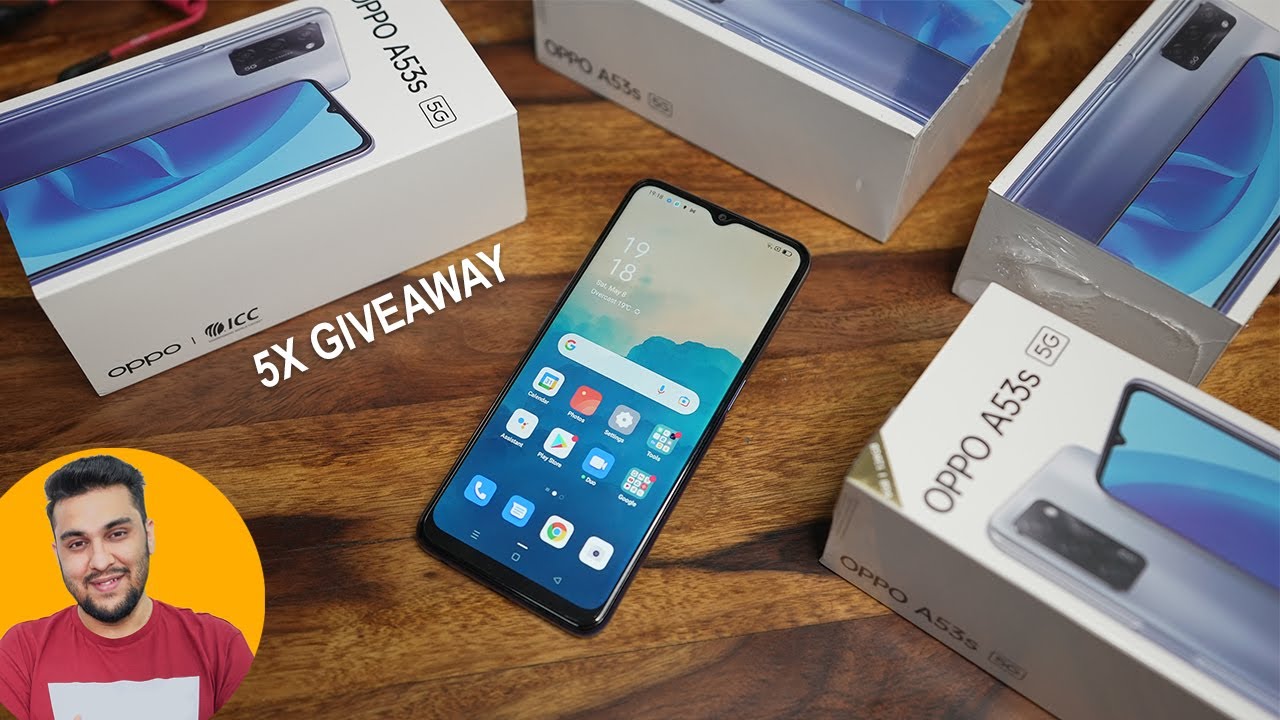 Five 5G Phone Giveaway: OPPO A53s Unboxing | TechBar