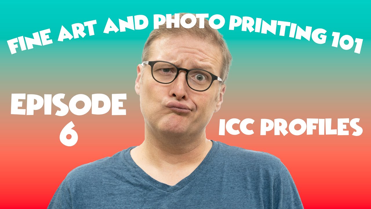 Печать произведений искусства и фотографий 101 E06 Установка и использование профилей ICC