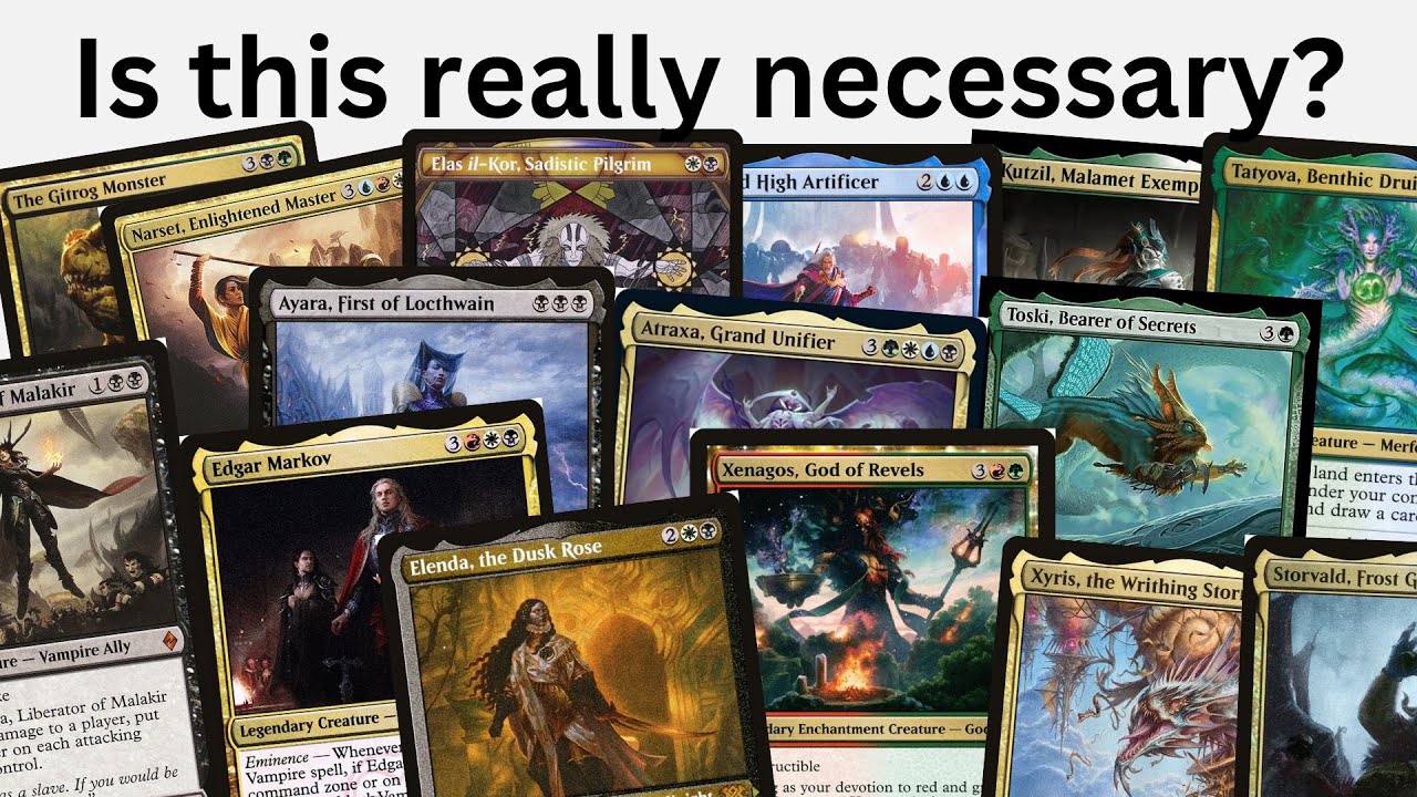 You own way too many EDH Decks... | DeckDriverMTG
