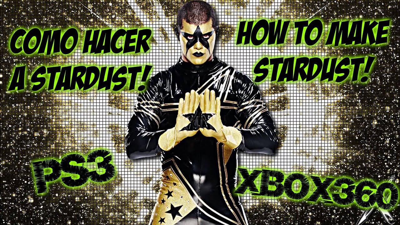 WWE 2K15 | COMO HACER A STARDUST EN PS3// HOW TO MAKE STARDUST ON PS3