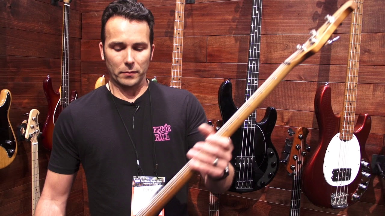 NAMM 2018 - Ernie Ball Music Man Stingray Bass