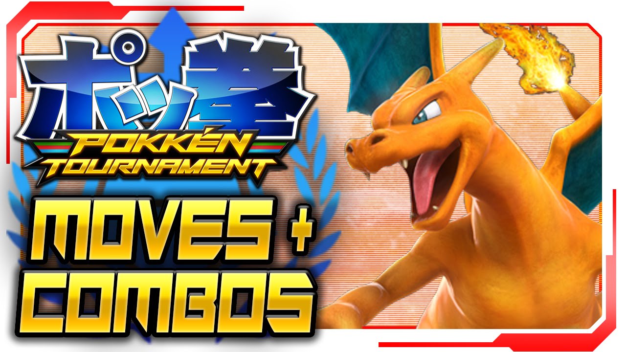 Pokken Tournament - ALL Charizard Moves & Combos! [Gameplay Walkthrough]