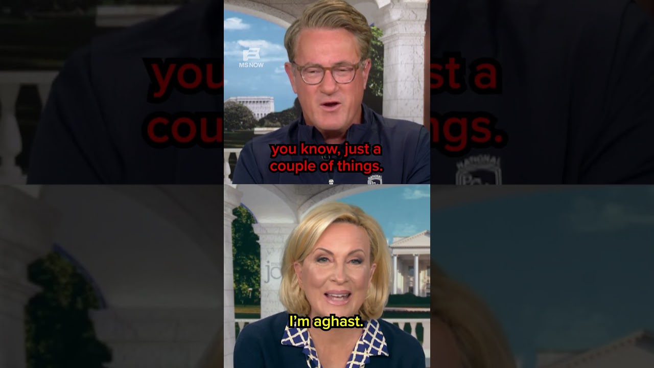 &lsquo;Aghast&rsquo;: Joe and Mika blast Trump&rsquo;s Iran agreement