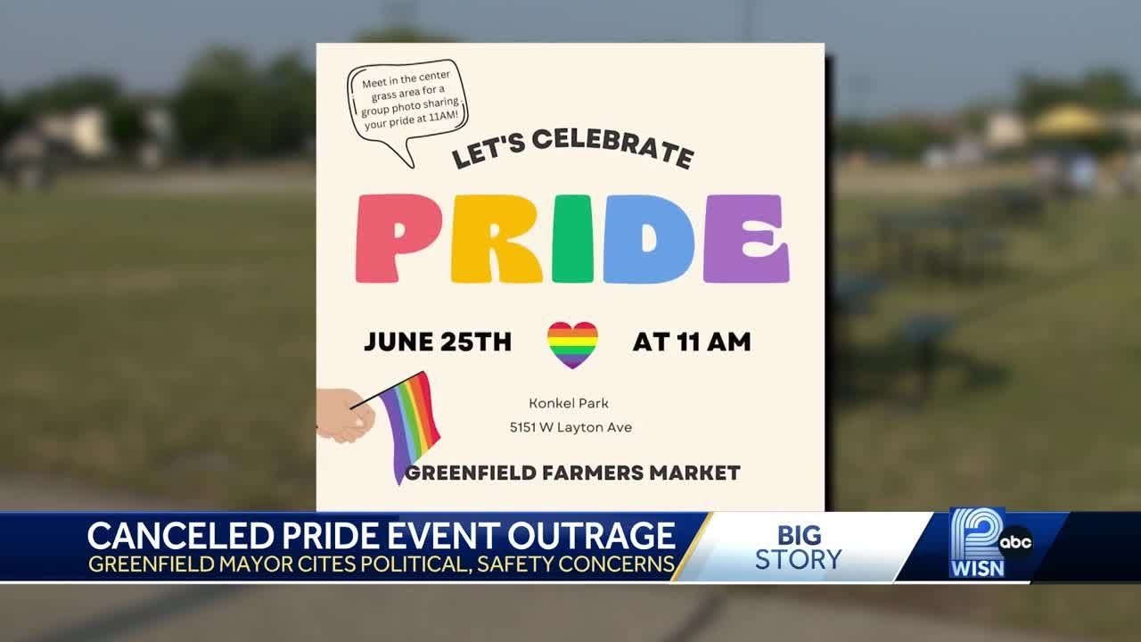 Canceled pride event outrage