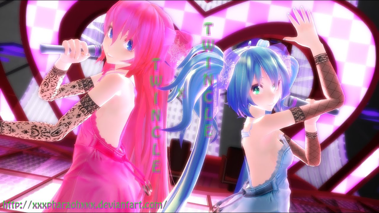 [MMD] TDA Miku & Luka -TWINKLE x TWINKLE