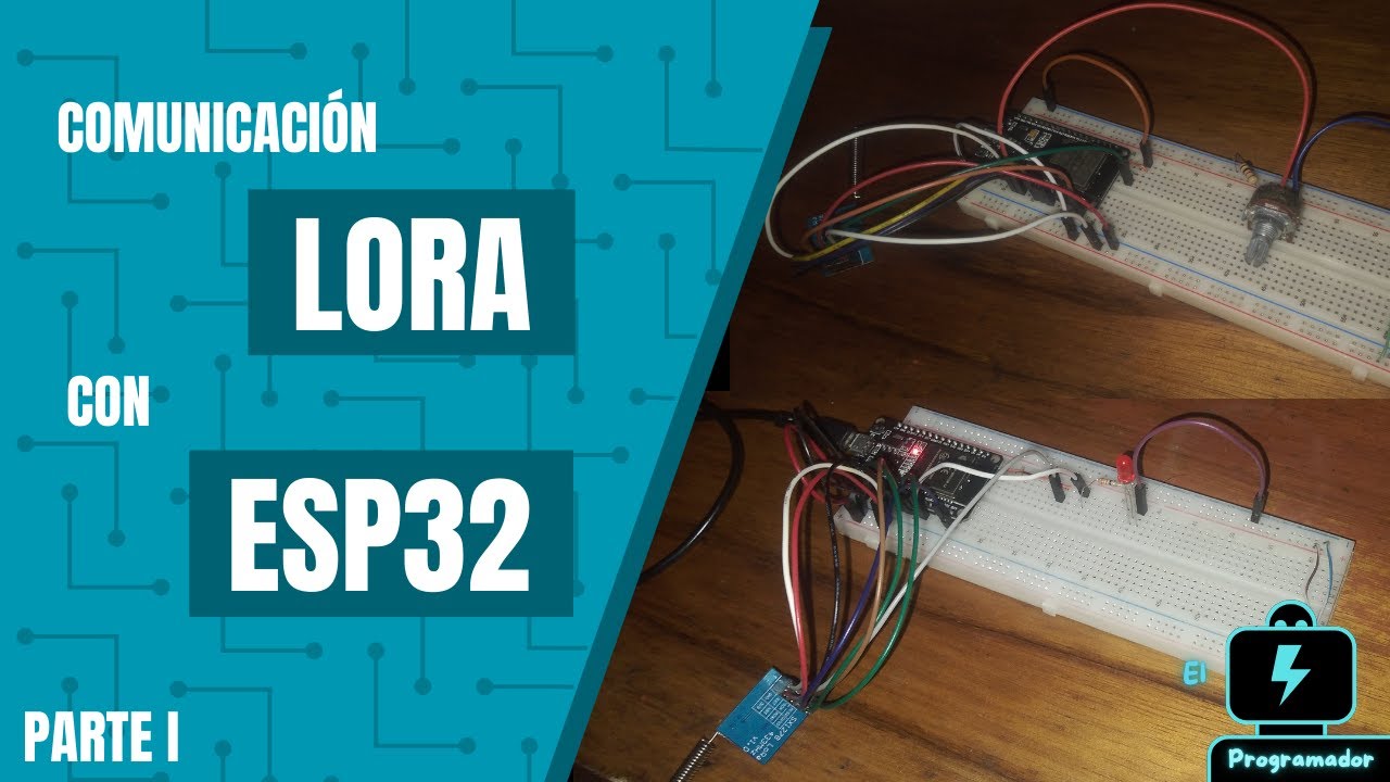 Transmisión y recepción de datos con LoRa entre ESP32s (parte 1)