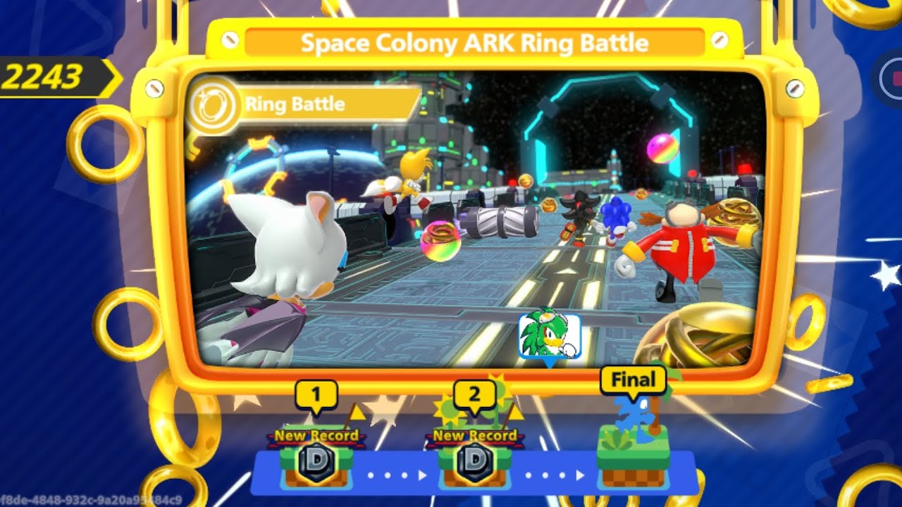 I'M IN THE SPACE COLONY ARK | Sonic Rumble part 2 