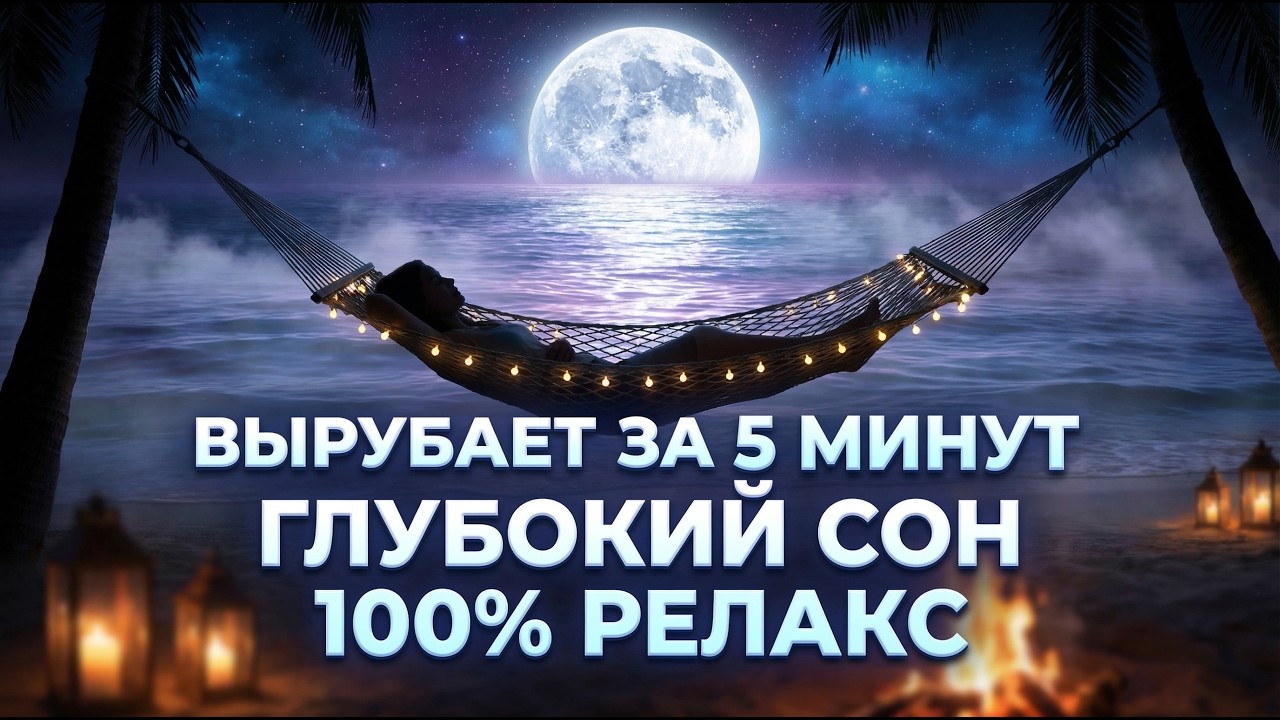 ВЫРУБАЕТ ЗА 5 МИНУТ ГЛУБОКИЙ СОН 100% РЕЛАКС #meditation #relaxation #calm