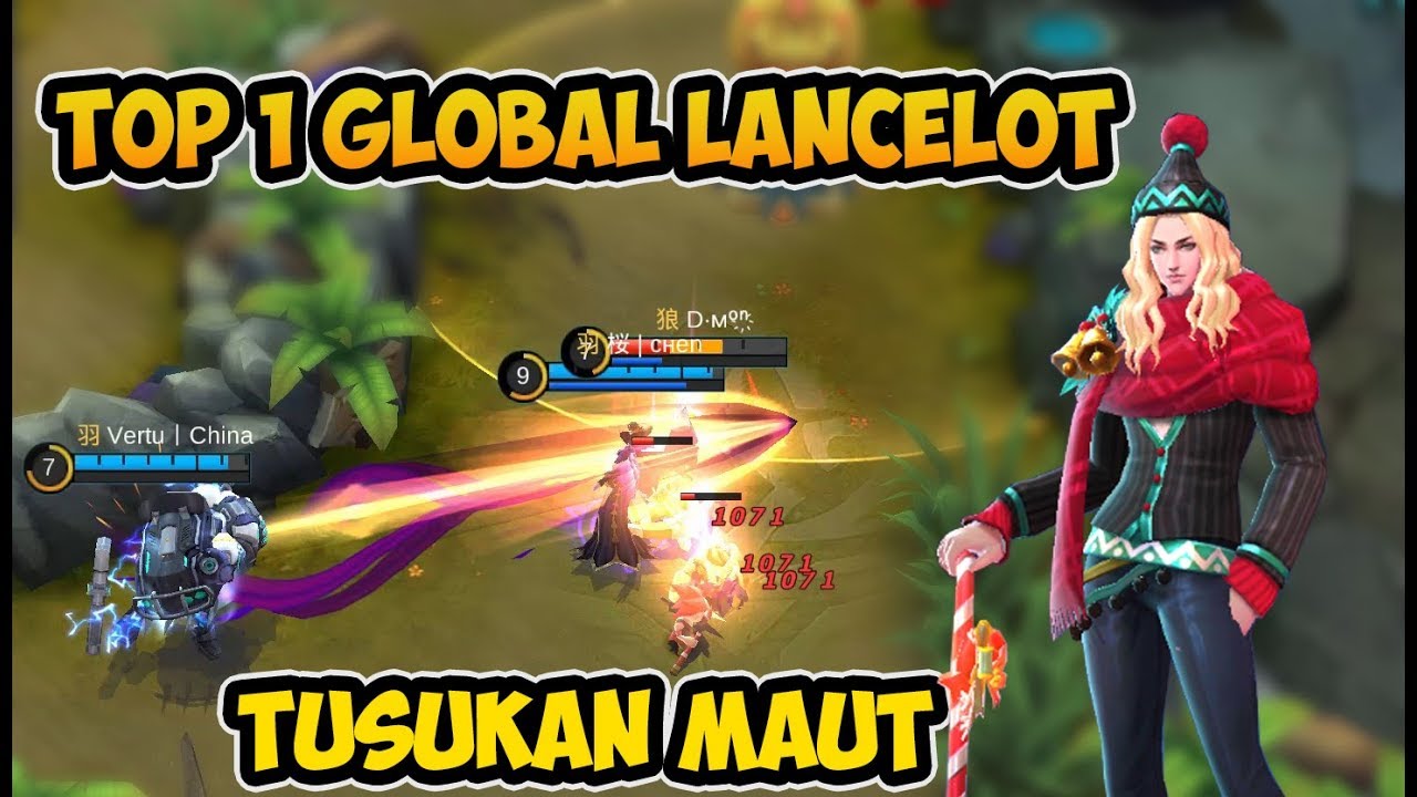 Ini Baru Top 1 Global Lancelot Terbaru 2018 Wajib Ditiru Build Dari Pro Player