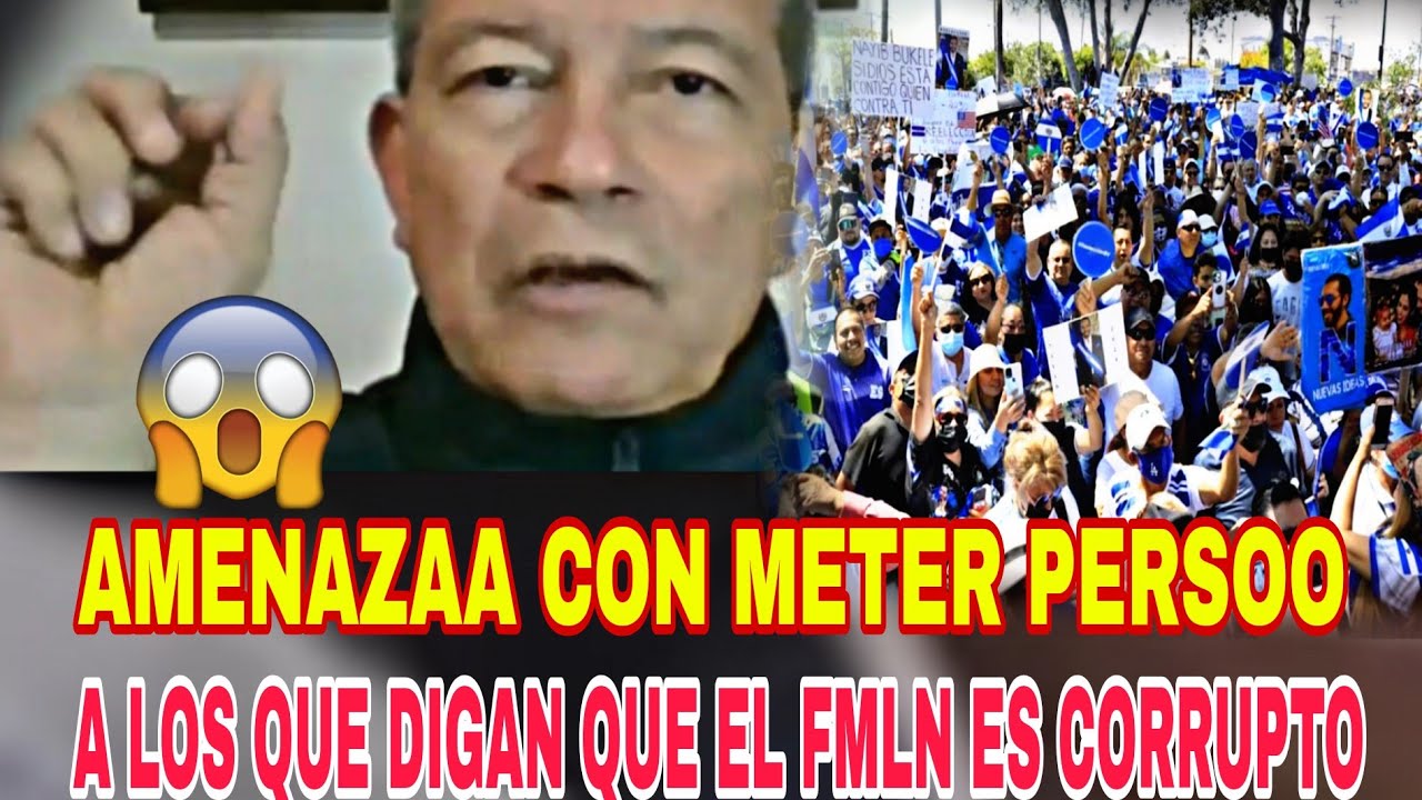 BOMBAZOO EL CHINO FLORES  NIEGAA QUE EL FMLN HAYA ROBADO Y AMENAZAA AL PUEBLO  CON METERLOS PRESOS 😱