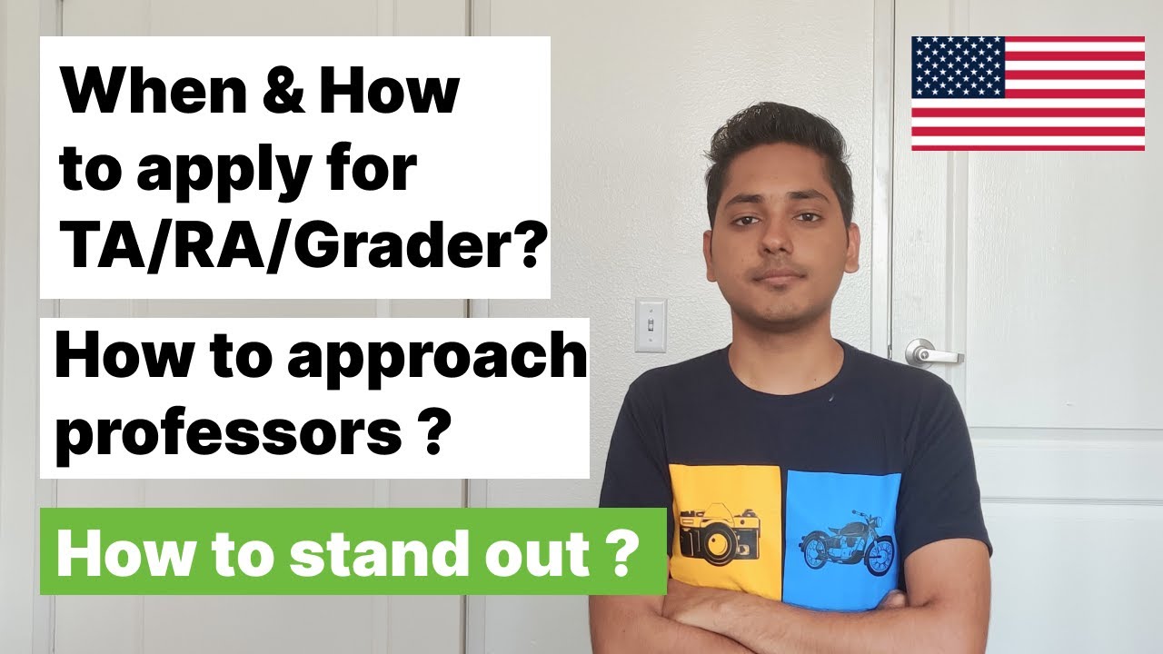 How to get graduate assistantships | TA/RA/Grader job in USA ?