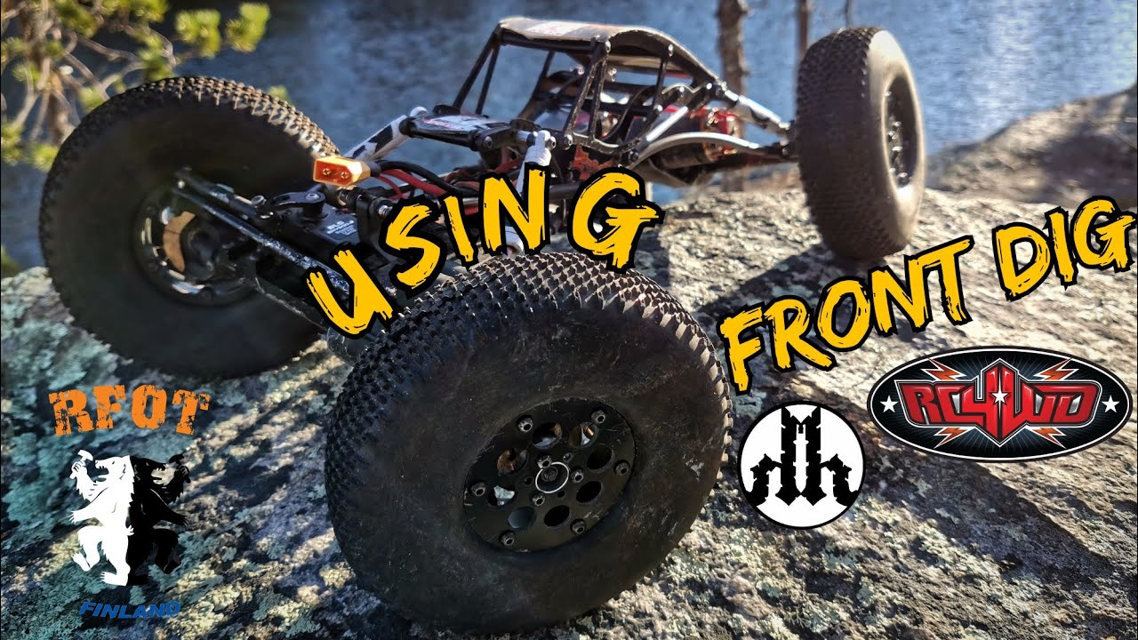 RC CRAWLER PRO DRIVING TIPS EPISODE 6 - USING FRONT DIG