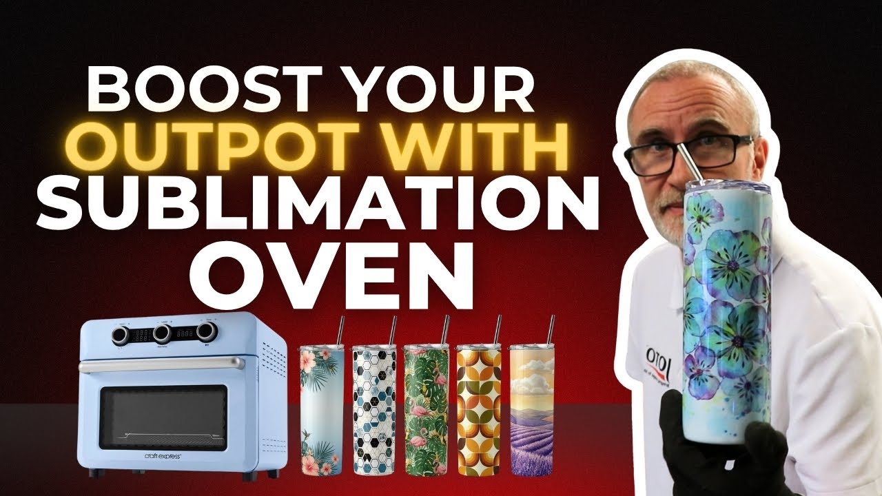 Sublimation Oven For Tumblers | Full Wrap Tutorial (Easy Step-by-Step)