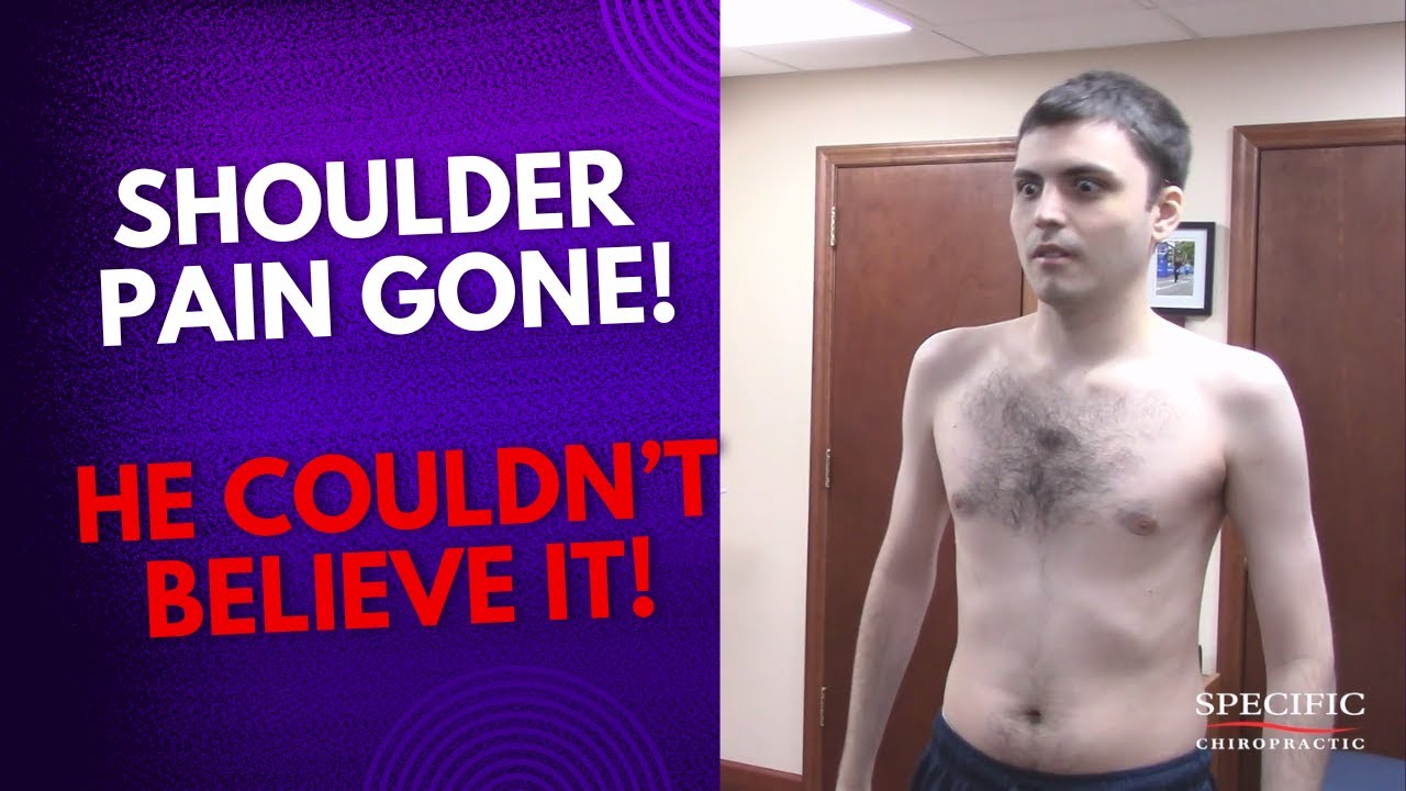 Shoulder Pain Gone EMOTIONAL Reaction After Gonstead Fixes Sway Back Spine