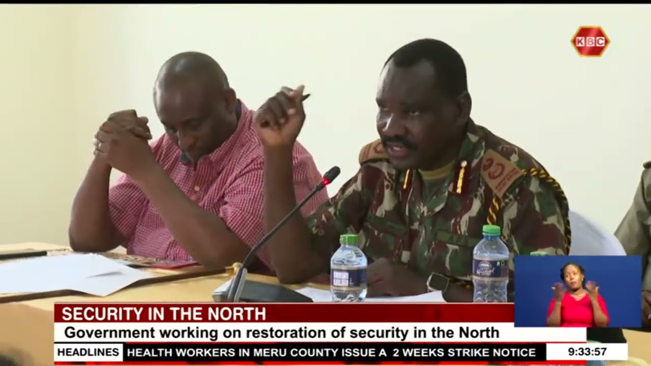 Government working on restoration of security in the North