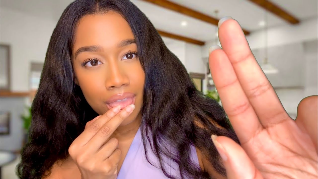 ASMR Pov Your Mom Gets Something Off of Your Face 🤏🏽 Spit Painting You Role-play Personal Attention
